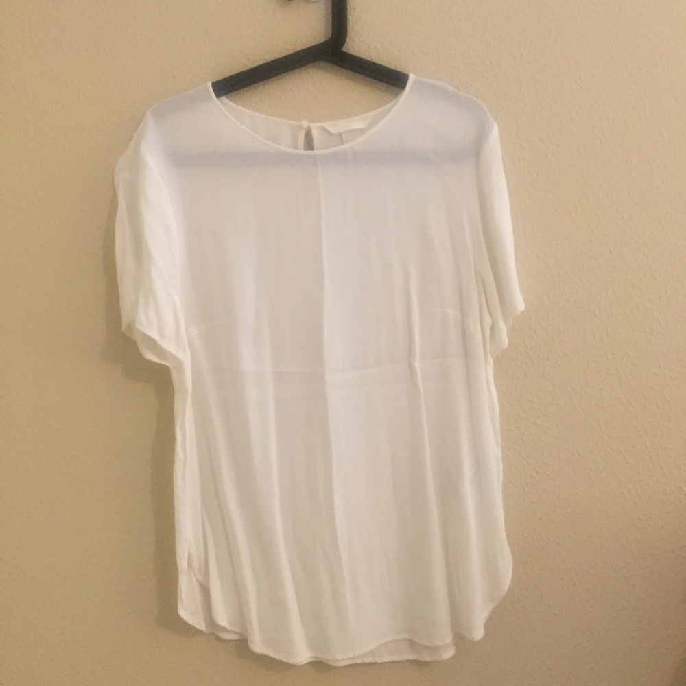 H&M top in white